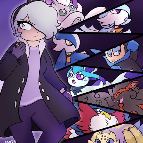 Kotone and Celebi Kotone and Celebi